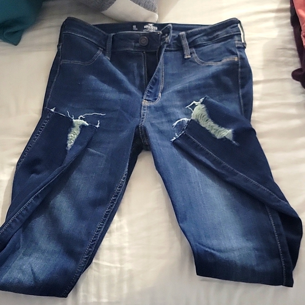 Hollister high rise skinny jeans